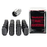 McGard 5 Lug Hex Install Kit w/Locks (Cone Seat Nut) M14X1.5 / 22mm Hex / 1.635in. Length - Black thumbnail 3