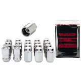 McGard 5 Lug Hex Install Kit w/Locks (Cone Seat Nut) 1/2-20 / 13/16 Hex / 1.5in. Length - Chrome thumbnail 1
