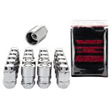 McGard 5 Lug Hex Install Kit w/Locks (Cone Seat Nut / Bulge) M12X1.5 / 3/4 Hex / 1.45in L - Chrome thumbnail 3