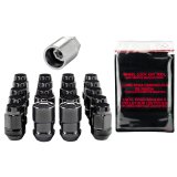 McGard 5 Lug Hex Install Kit w/Locks (Cone Seat Nut / Bulge) M12X1.5 / 3/4 Hex / 1.45in. L - Black thumbnail 5