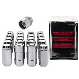 McGard 5 Lug Hex Install Kit w/Locks (Cone Seat Nut) M12X1.75 / 13/16 Hex / 1.815in. L - Chrome thumbnail 5