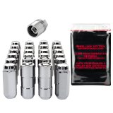 McGard 6 Lug Hex Install Kit w/Locks (Cone Seat Nut) M14X2.0 / 13/16 Hex / 2.25in. Length - Chrome thumbnail 1