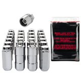 McGard 6 Lug Hex Install Kit w/Locks (Cone Seat Nut) M14X2.0 / 13/16 Hex / 2.25in. Length - Chrome thumbnail 6