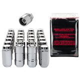 McGard 6 Lug Hex Install Kit w/Locks (Cone Seat Nut) M14X1.5 / 13/16 Hex / 1.945in. L - Chrome thumbnail 4