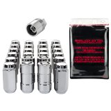 McGard 6 Lug Hex Install Kit w/Locks (Cone Seat Nut) M14X1.5 / 13/16 Hex / 1.945in. L - Chrome thumbnail 6