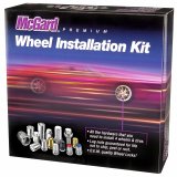 McGard 6 Lug Hex Install Kit w/Locks (Cone Seat Nut) M14X1.5 / 13/16 Hex / 1.945in. Length - Black thumbnail 2