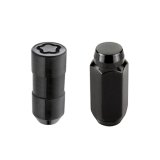 McGard 6 Lug Hex Install Kit w/Locks (Cone Seat Nut) M14X1.5 / 13/16 Hex / 1.945in. Length - Black thumbnail 4