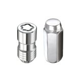 McGard 6 Lug Hex Install Kit w/Locks (Cone Seat Nut) M14X1.5 / 22mm Hex / 1.945in. Length - Chrome thumbnail 2