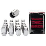 McGard 6 Lug Hex Install Kit w/Locks (Cone Seat Nut) M12X1.25 / 13/16 Hex / 1.28in. L - Chrome thumbnail 7