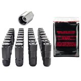 McGard 8 Lug Hex Install Kit w/Locks (Cone Seat Nut / Duplex) 9/16-18 / 7/8 Hex / 2.5in. L - Black thumbnail 6