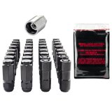 McGard 8 Lug Hex Install Kit w/Locks (Cone Seat Nut / Duplex) 9/16-18 / 7/8 Hex / 2.5in. L - Black thumbnail 8
