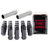 McGard SplineDrive Tuner 23-PC Jeep JL Install Kit w/Locks & Tool (Cone) M14X1.5 / 22m Hex - Black thumbnail 3
