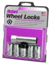 McGard Wheel Lock Nut Set - 5pk. (Cone Seat Tuner) M14X1.5 / 22mm Hex / 1.648in OAL - Chrome thumbnail 4