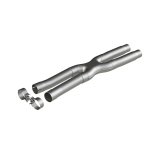 MBRP 15-19 Ford Mustang GT 2.5in Resonator Delete X-Pipe - AL thumbnail 1
