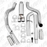MBRP 1999-2004 Ford F-250/350 V-10 Cat Back 4 Dual Split Side thumbnail 5