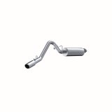 MBRP 2000-2006 Jeep Wrangler (JK) Inline-4 2.5L Inline-6 4.0L Cat Back Single Side thumbnail 3