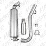 MBRP 2000-2006 Jeep Wrangler (JK) Inline-4 2.5L Inline-6 4.0L Cat Back Single Side thumbnail 5
