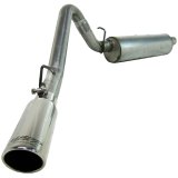 MBRP 1997-1999 Jeep Wrangler (TJ) Inline-4 2.5L Inline-6 4.0L Cat Back Single thumbnail 2