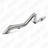 MBRP 2007-2009 Jeep Wrangler (JK) 3.8L V6 4 dr Off-Road Tail Pipe Muffler before Axle thumbnail 1