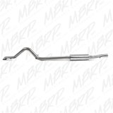 MBRP 2007-2009 Jeep Wrangler (JK) 3.8L V6 4 dr Off-Road Tail Pipe Muffler before Axle thumbnail 5