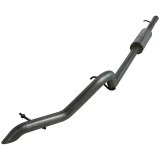 MBRP 2007-2009 Jeep Wrangler (JK) 3.8L V6 4 dr Off-Road Tail Pipe Muffler before Axle thumbnail 3