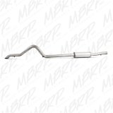 MBRP 2007-2009 Jeep Wrangler (JK) 3.8L V6 4 dr Off-Road Tail Pipe Muffler before Axle thumbnail 5