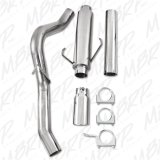 MBRP 2004.5-2007 Dodge 2500/3500 Cummins 600/610 Cat Back Single Side thumbnail 4