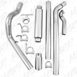 MBRP 1994-1997 Ford F-250/350 7.3L Turbo Back Single Side Off-Road (Aluminized downpipe) thumbnail 5