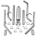 MBRP 2009 Dodge Ram 1500 5.7L Cat Back Dual Split Rear thumbnail 4