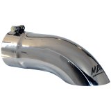 MBRP Universal Tip 4 O.D. Turn Down 4 inlet 12 length thumbnail 1