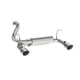 MBRP 2018+ Jeep Wrangler (JL) 3.6L V6 Dual Rear Exit Axle Back AL Exhaust System thumbnail 1