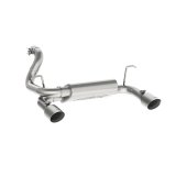 MBRP 2018+ Jeep Wrangler (JL) 3.6L V6 Dual Rear Exit Axle Back AL Exhaust System thumbnail 2