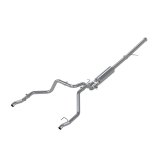 MBRP 19-Up Chevy Silverado 1500 6.2L 2.5in Catback Dual Rear Exit Aluminized thumbnail 2