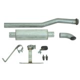 MBRP 98-11 Ford Ranger 3.0/4.0L Cat Back Single Side Turn Down Aluminized Exhaust thumbnail 7