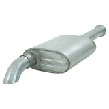 MBRP 00-06 Jeep Wrangler (TJ) Inline-4 2.5L Inline-6 4.0L Cat Back Single Off-Road Turn Down Alum Ex thumbnail 5