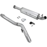 MBRP 04-06 Jeep Wrangler (TJ) Unlimited 4 0L I-6 Cat Back Single Aluminized Exhaust thumbnail 4