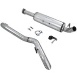 MBRP 04-06 Jeep Wrangler (TJ) Unlimited 4 0L I-6 Cat Back Single Aluminized Exhaust thumbnail 7