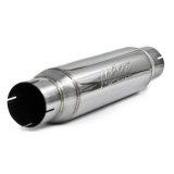 MBRP Universal Resonator 3in Inlet /Outlet 16in Body 20in Overall T304 thumbnail 5