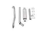 MBRP 12 Jeep Wrangler/Rubicon 3.6L V6 Cat Back Single Rear Exit Off-Road Alum Exhaust thumbnail 4