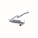 MBRP 12 Jeep Wrangler/Rubicon 3.6L Cat Back Single Rear Exit Alum Exhaust thumbnail 1