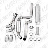 MBRP 13-14 Ford Focus ST 2.0L EcoBoost Dual Center Outlet T409 3in Cat Back thumbnail 6