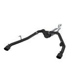 MBRP 2020 Jeep Gladiator 3.6L 2.5in Dual Rear Exit Cat Back Exhaust Black Coated thumbnail 1