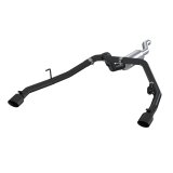 MBRP 2020 Jeep Gladiator 3.6L 2.5in Dual Rear Exit Cat Back Exhaust Black Coated thumbnail 2