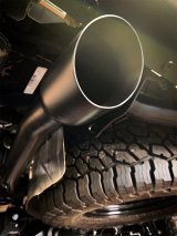 MBRP 2020 Jeep Gladiator 3.6L 2.5in Dual Rear Exit Cat Back Exhaust Black Coated thumbnail 3