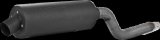MBRP 09-17 Arctic Cat 500 / 09-15 Arctic Cat 550 Slip-On Exhaust System w/Sport Muffler thumbnail 1