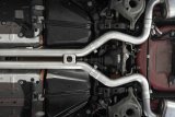 MBRP 18-20 Ford Mustang GT 5.0 w/ Quad Tip Active Exhaust Cat Back Split Rear T304 w/ Carb Fib Tips thumbnail 4