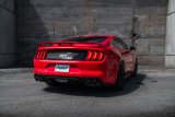 MBRP 18-20 Ford Mustang GT 5.0 w/ Quad Tip Active Exhaust Cat Back Split Rear T304 w/ Carb Fib Tips thumbnail 7