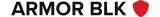 MBRP Universal 4in Hex Tip 3in Inlet 10in Length w/ Logo - Black Coated thumbnail 4