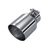 MBRP Universal T304 SS Tip 4in OD/2.5in Inlet/6.5in L thumbnail 1