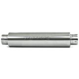 MBRP Universal Quiet Tone Muffler 4in Inlet/Outlet 24in Body 6in Dia 30in Overall T409 thumbnail 6